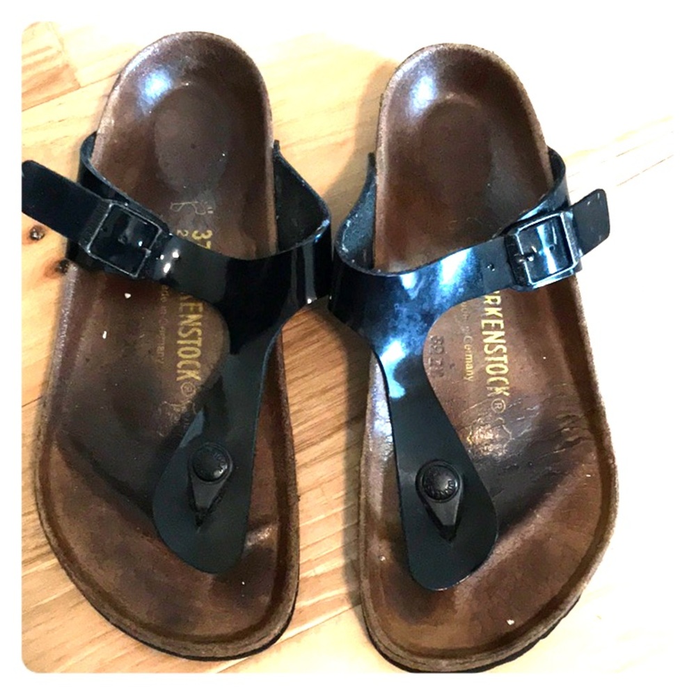 Birkenstock Sandal Black Patent Leather